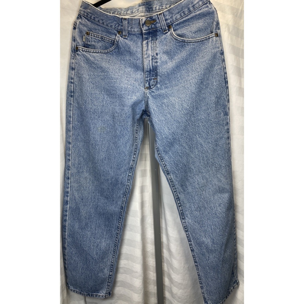 LL Bean Jeans Men 32 Blue‎ Double L Natural Fit Straight Leg Light Denim Outdoor